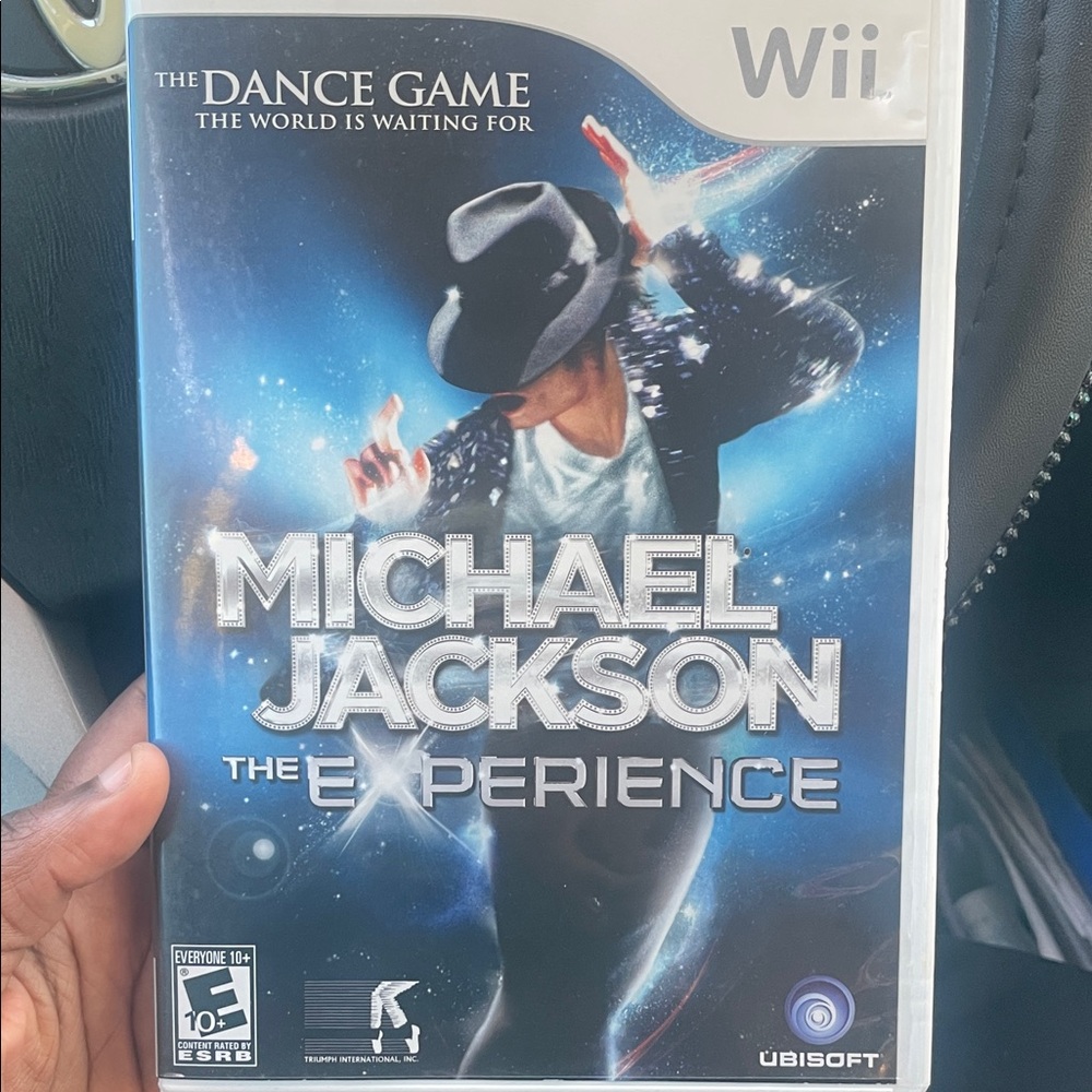 Nintendo Michael Jackson The Experience for Wii - Blue and Black